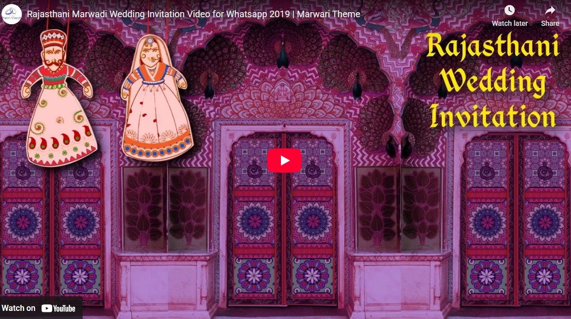 12 Creative Theme Based Digital Wedding Invitation Video Ideas