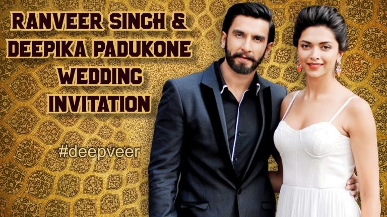 Deepika and Ranveer Wedding Invitation Video