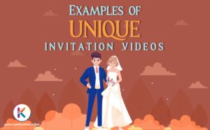 Examples of unique traditional and cultural wedding invitation videos