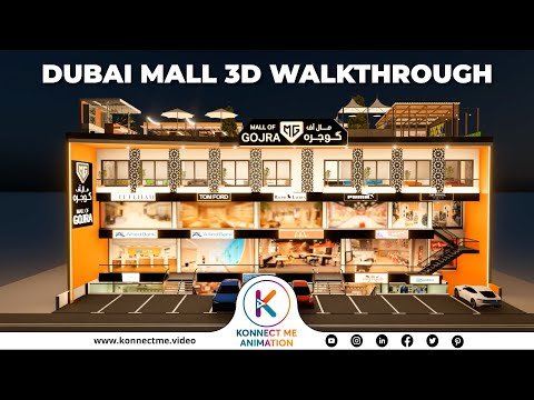 Dubai mall 3D walkthrough