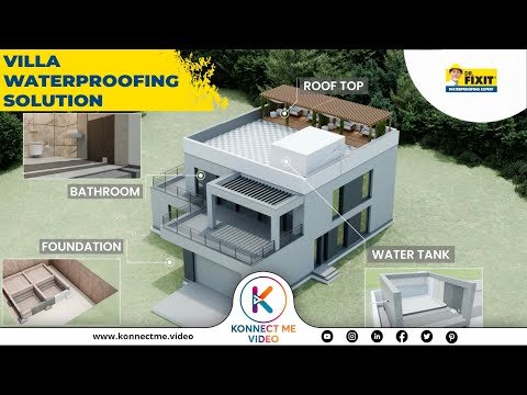 Villa waterproofing solution