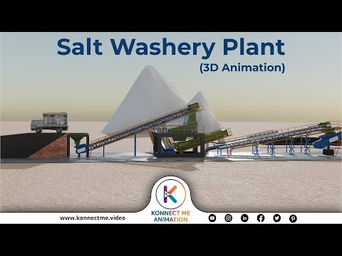 Salt washery plant 3d